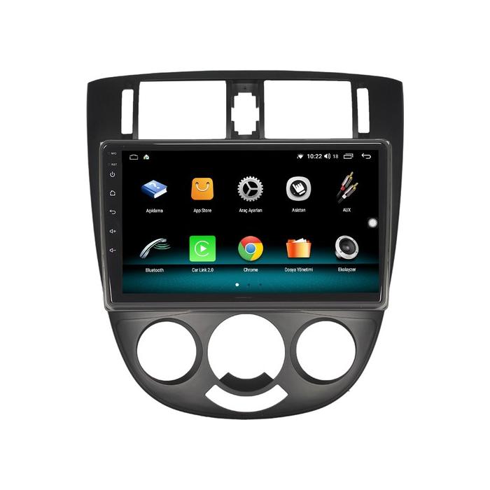 Fimex Chevrolet Lacetti Android 10 Carplay Özellikli Navigasyon Multimedya Ekran 2gb Ram + 32GB HDD