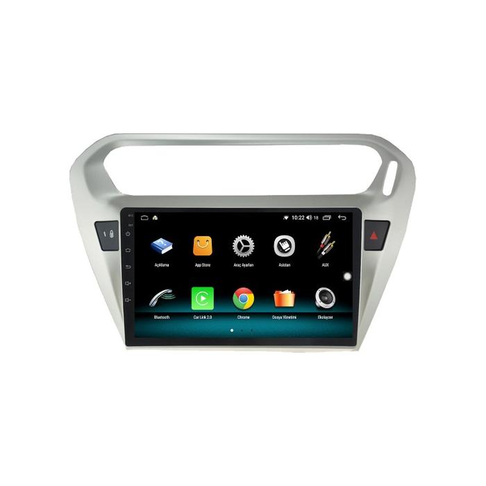 Fimex Citroen C-Elysee Android 10 Carplay Özellikli Navigasyon Multimedya Ekran 2gb Ram + 32GB HDD