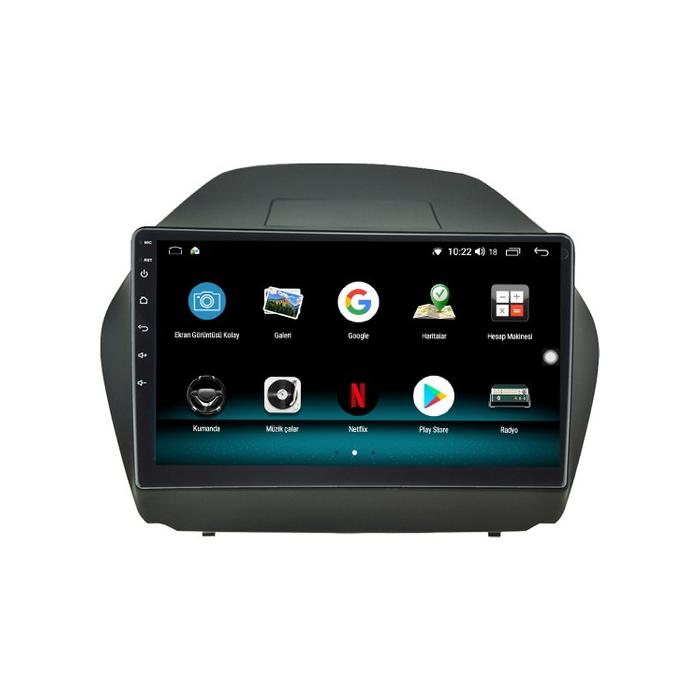 Fimex Hyundai İX35 Android 10 Carplay Özellikli Navigasyon Multimedya Ekran 2gb Ram + 32GB HDD