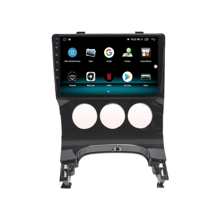 Fimex Peugeot 3008 Android 10 Carplay Özellikli Navigasyon Multimedya Ekran 2gb Ram + 32GB HDD
