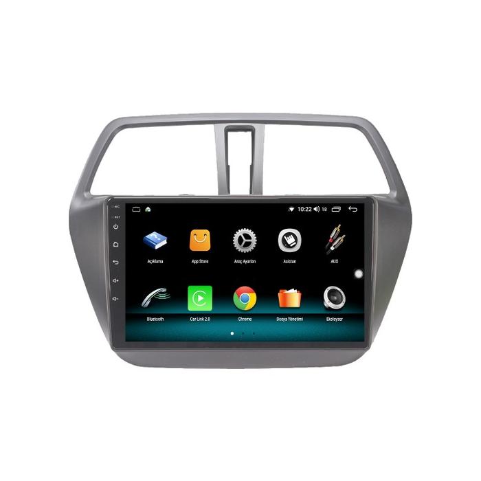 Fimex Suzuki S Cross Android 10 Carplay Özellikli Navigasyon Multimedya Ekran 2gb Ram + 32GB HDD