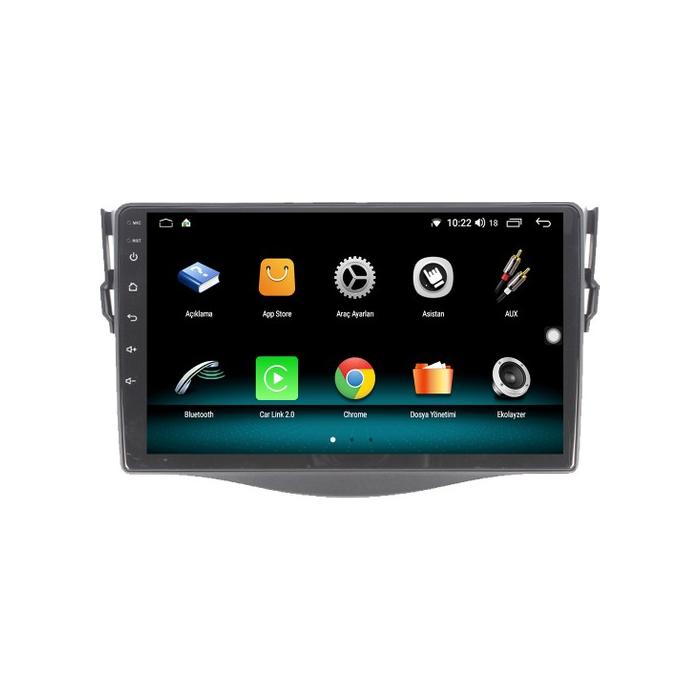 Fimex Toyota Rav 4 Android 10 Carplay Özellikli Navigasyon Multimedya Ekran 2gb Ram + 32GB HDD