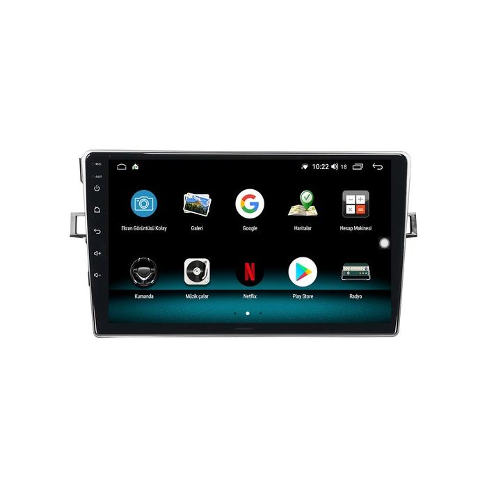 Fimex Toyota Verso Android 10 Carplay Özellikli Navigasyon Multimedya 2gb Ram + 32GB HDD