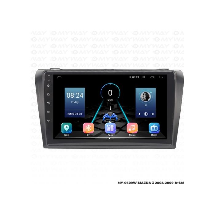 Myway Mazda 3 Android Multimedya 4gb Ram Carplay Navigasyon Ekran - Myway