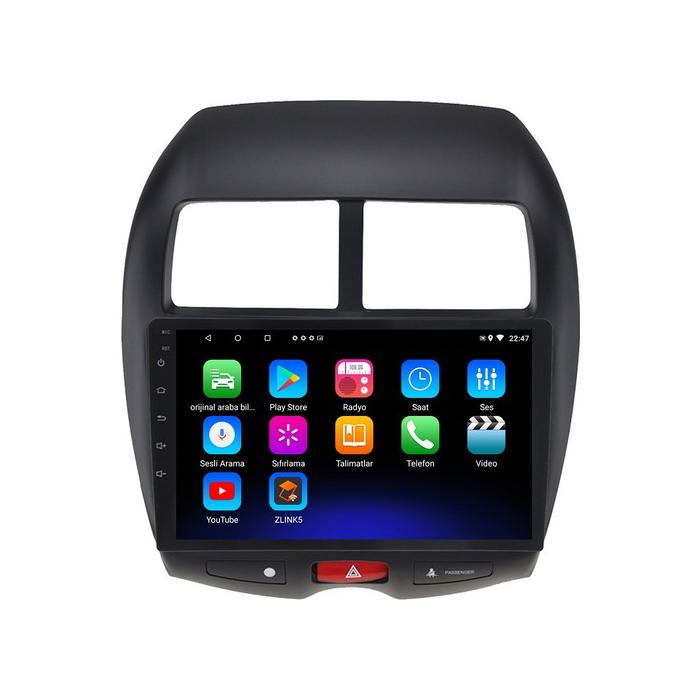 Myway Mitsubishi Asx Android 12 Kablosuz Carplay Navigasyon Multimedya Ekran Teyp - MY-0609W-MİTSUBİSHİ Asx