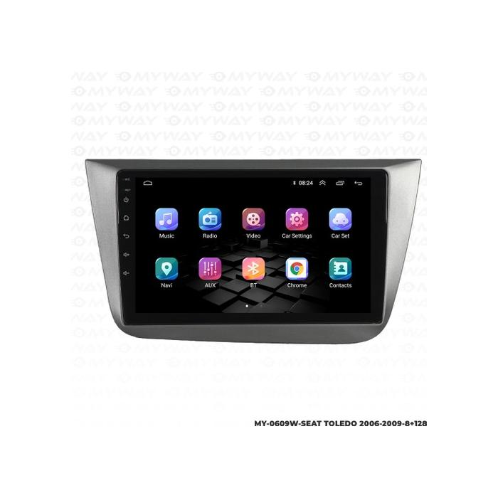 Myway Seat Toledo Android Multimedya 4gb Ram Carplay Navigasyon Ekran - Myway
