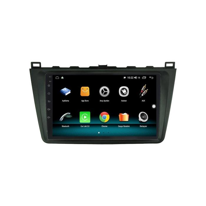 Fimex Mazda 6 Android 10 Carplay Özellikli Navigasyon Multimedya Ekran 2gb Ram + 32GB HDD