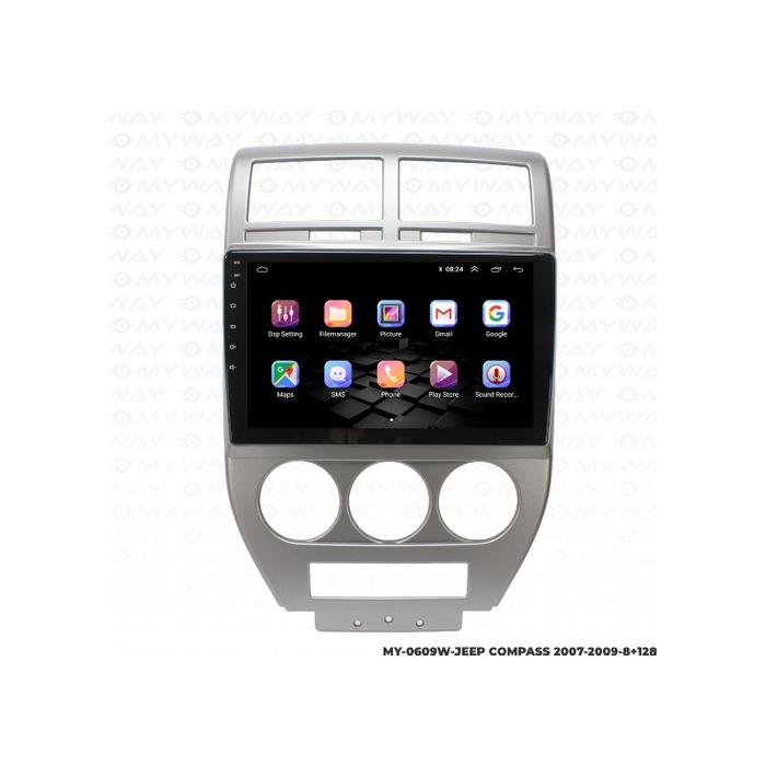 Myway Jeep Compass Android Multimedya 4gb Ram Carplay Navigasyon Ekran - Myway