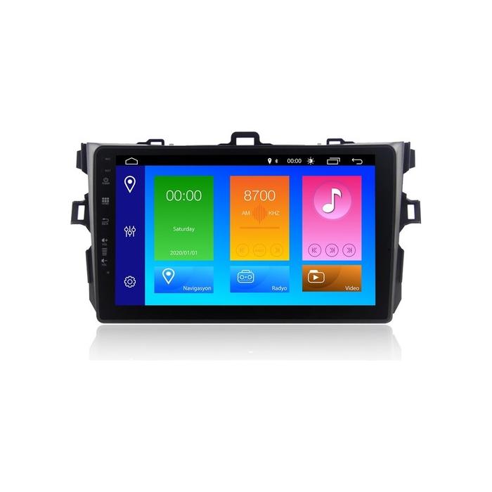 Navimex Toyota Corolla Android 10 Carplay Özellikli Navigasyon Multimedya Ekran 2gb RAM+16GB HDD NAV-9982